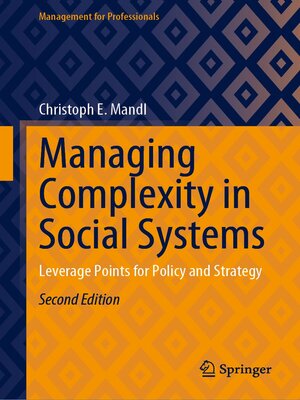 cover image of Managing Complexity in Social Systems